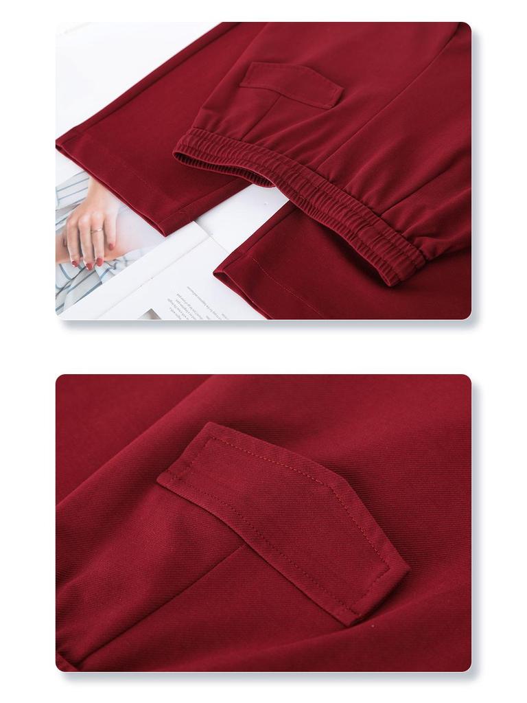 Women's Spring Summer 2025 High-Waist Beige Wide-Leg Pants - Fashionable, Slimming, and Versatile Trousers