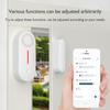 Smart WiFi Door And Window Alarm Sensor, Realtime Smart Door Sensor Sound Alarm, Pool Alarm For Kids Safety, Detector Security Alarm