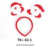 Christmas Tree & Reindeer Antler Sequin Headband for Adults & Kids - Festive Holiday Party Decoration