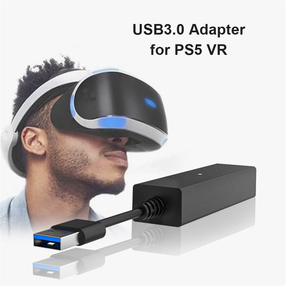 VR Cable Adapter USB3.0 Game Console Mini Camera Connector Part For PS5