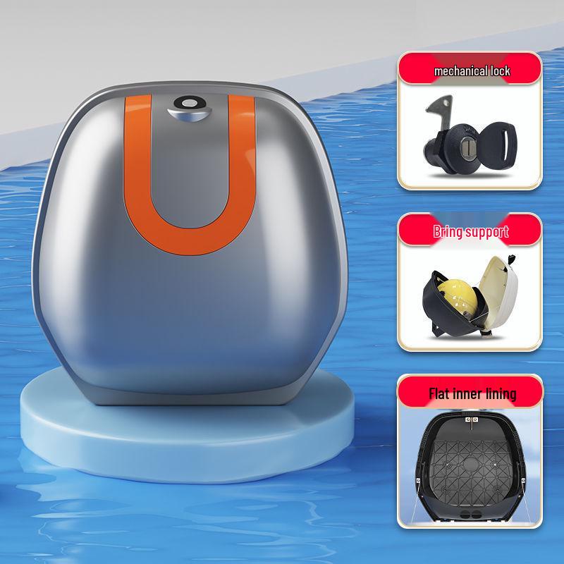 Rear Trunk Storage Box for Yadea DQ6S, Aima Vava, Tailing, and Xiaoniu Electric Scooters