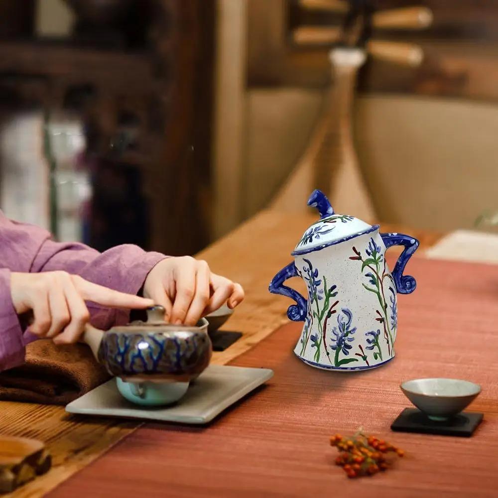 Resin Spooky Cup Akimbo Pose Handle Desktop Ornament Attitude Jar Attitude Kitchen Canister  Sugar