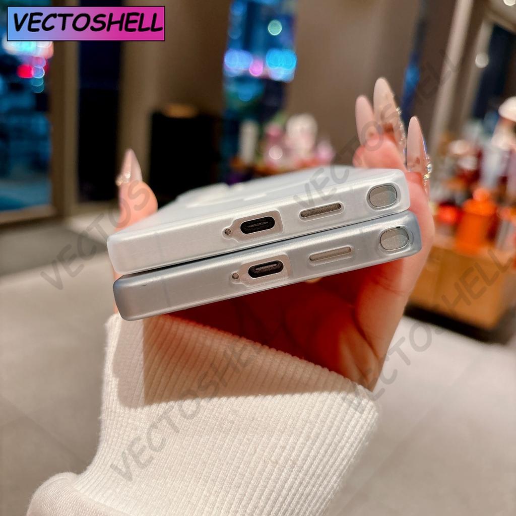 Original Slim Soft TPU Frosted Translucent Phone Case For Samsung S26 S25 S24 S23 Ultra Plus For Magsafe Magnetic Charge Cover