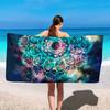 1pc Bohemian Beach Towel, Ultra-fine Fiber Quick Drying Beach Towel, Multifunctional Beach Towel for Beach Swimming and Vacation