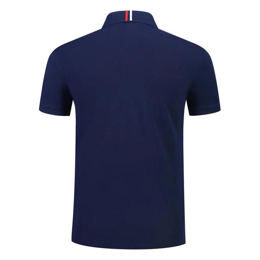 Camel Vår och sommar högkvalitativ tvättad bomull Ny broderad pikétröja för par pikétröja