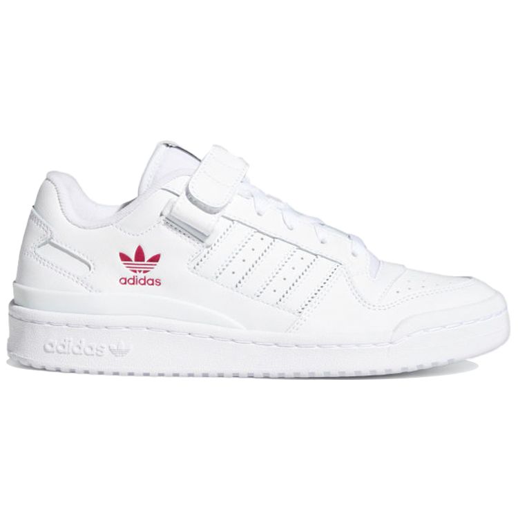 Adidas Forum Low White Shock Pink Women Sneakers Cloud-White G58001