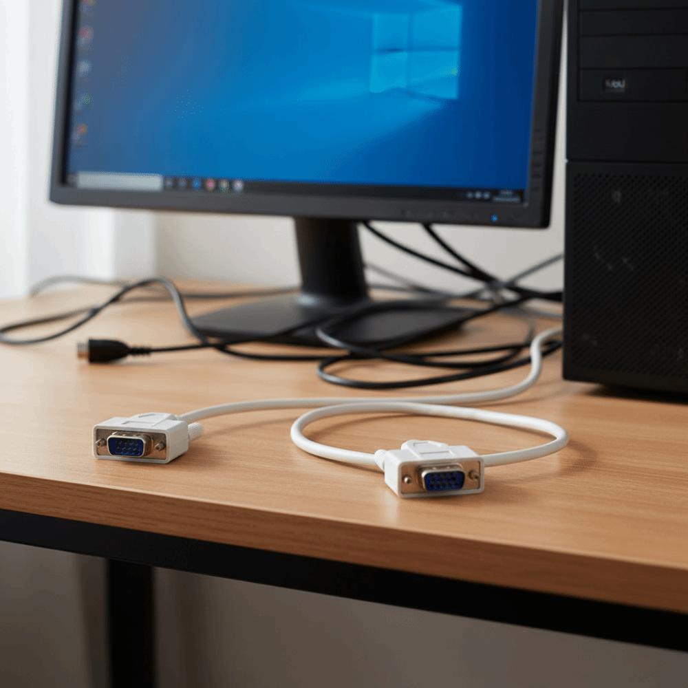 15 PIN SVGA Adapter 25cm Length Splitter Cable Adapter Cable Y Adapter  Display Extension