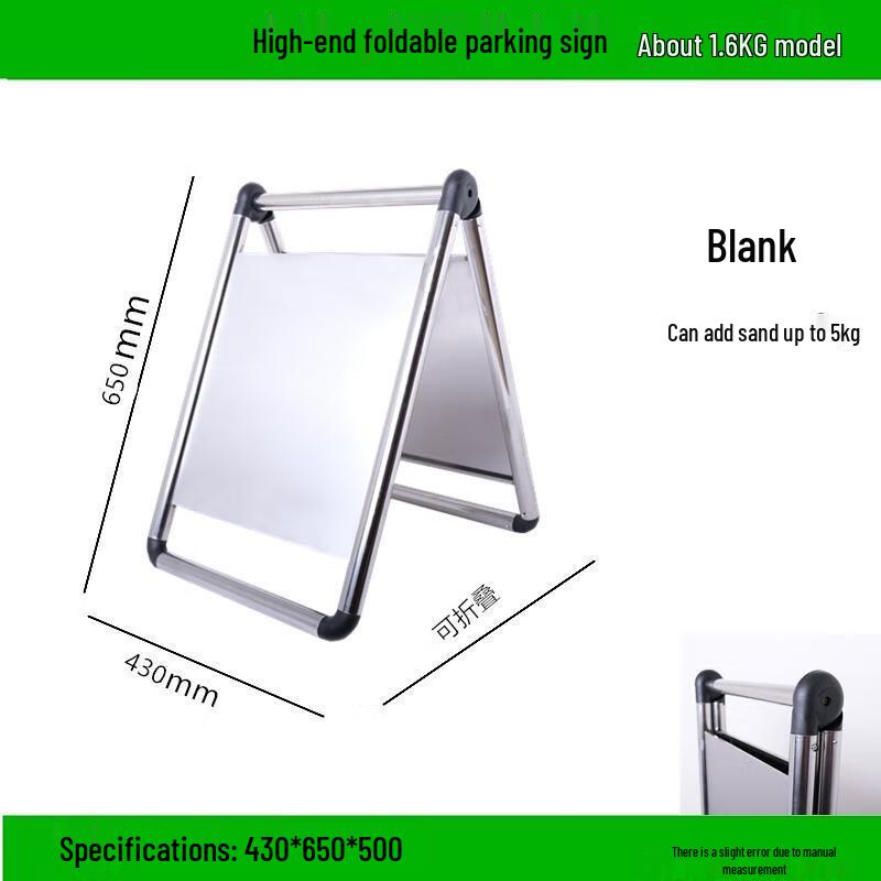 HANDUNYOU Foldable No Parking Sign