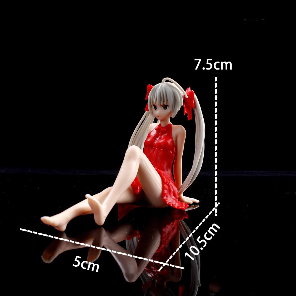 Non-Toxic Sailor Moon Figure Anime Cartoon Jupiter Makoto Venus Minako Tsukino Rabbit Doll Toy Little Princess Cake Decoration Ornaments