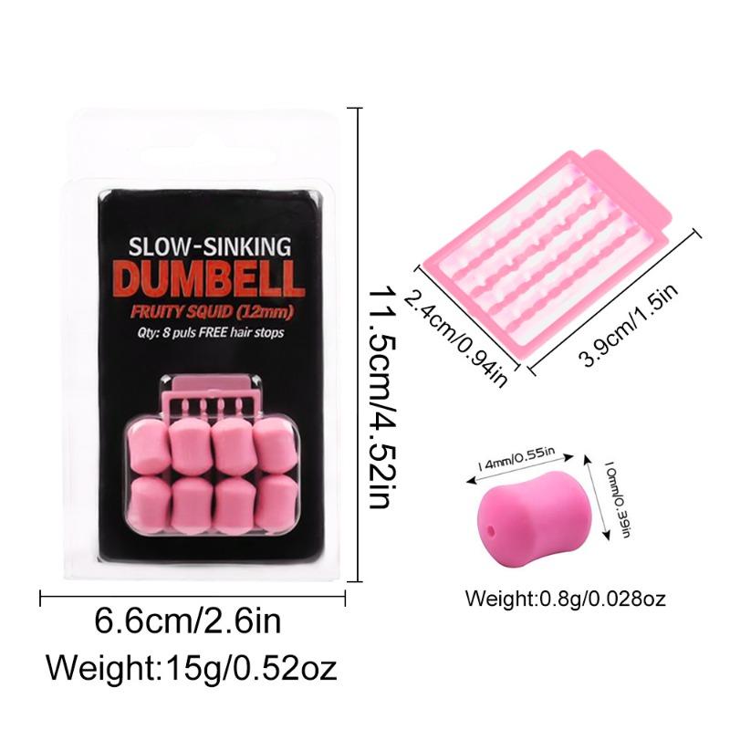 Euro Carp Fishing Corn Lure 8pcs 12pcs Imitation Corn Slow Sinking Fishing Bait with Stopper