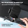 Car Sun Visor Glasses Holder Magnetic Sunglasses Clip Card Holder Storage For BMW E34 E36 E60 E90 E46 E39 E70 F10 F20 F30 M6 E71
