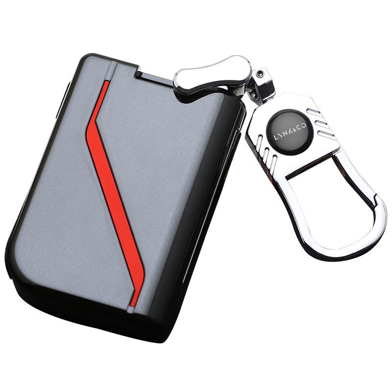 Lynk & Co Modische Schlüsselhülle: Stilvolle Autoschlüsseltasche mit Schnallendesign zur Schlüsselmodifikation und personalisierten Dekoration