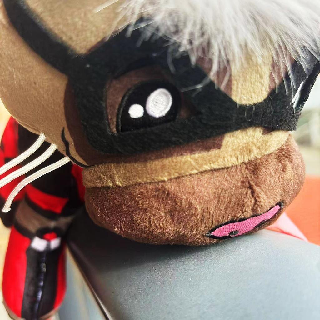 25Cm Stuffed Wolvrine Deadpool Dog Pool Plush Moive Periphery Plushie Doll Ornaments Collectiblestoys Kids Gifts