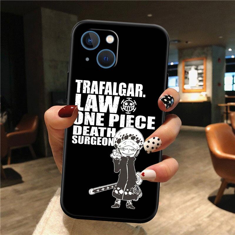

TR27 Чехол-ракушка One Piece Law Новый Высококачественный для iPhone SE X XS XR 16E 11 17 Pro Max 8 7 6 6s Plus Air iPhone 6 Plus