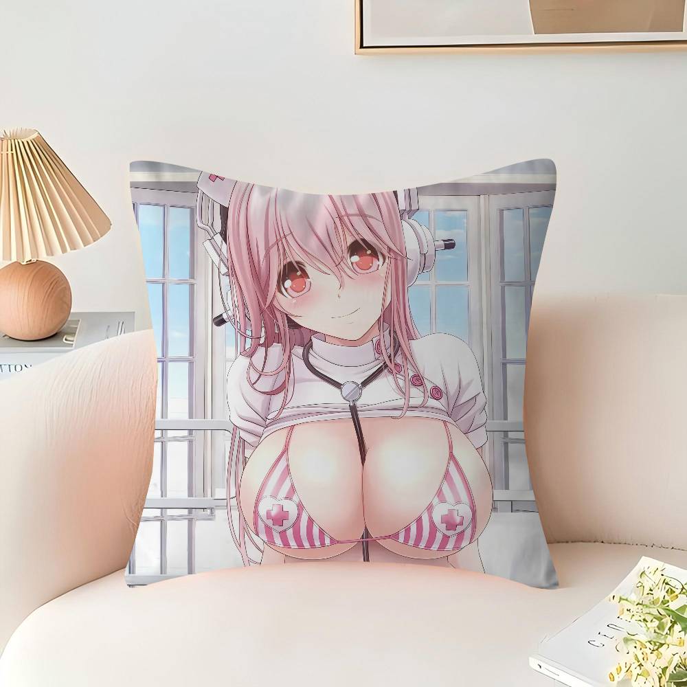 

Аніме Подушка Супер Соніко Аніме Подушка Диван Ліжко Подушка для Голови Наволочка Чохол для Подушки 45x45 см Мода 16x16Inch