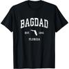 Bagdad Florida FL Vintage Athletisches Sportdesign T-Shirt