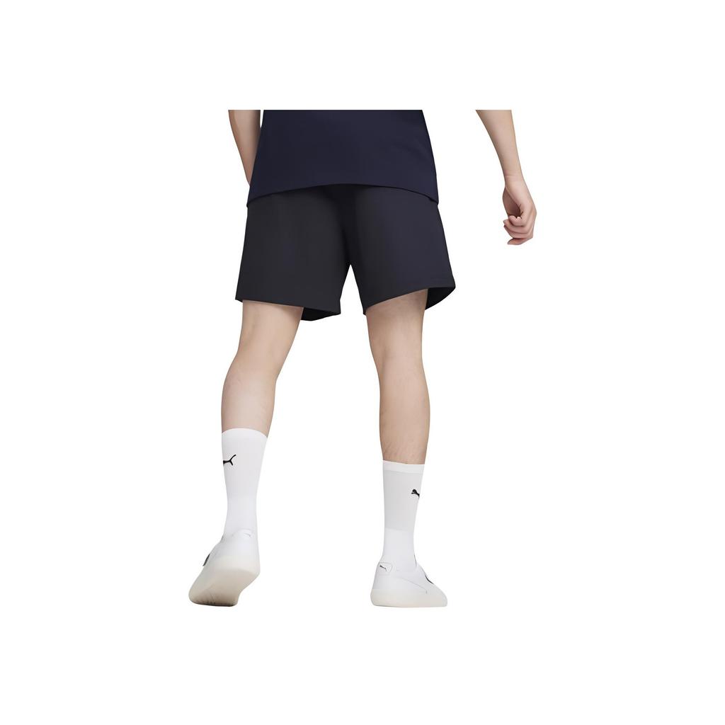 Puma Mmq Shorts Comfortable Solid Color Casual Shorts Unisex Shorts Navy-Blue 624008-16