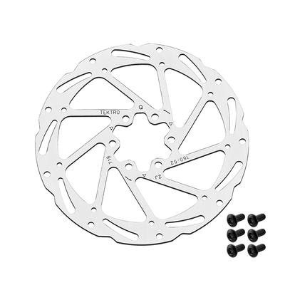 TEKTRO Rotor de Freno de Disco Grosor TR203-52, 203 mm, 6 Agujeros, 1.8 mm