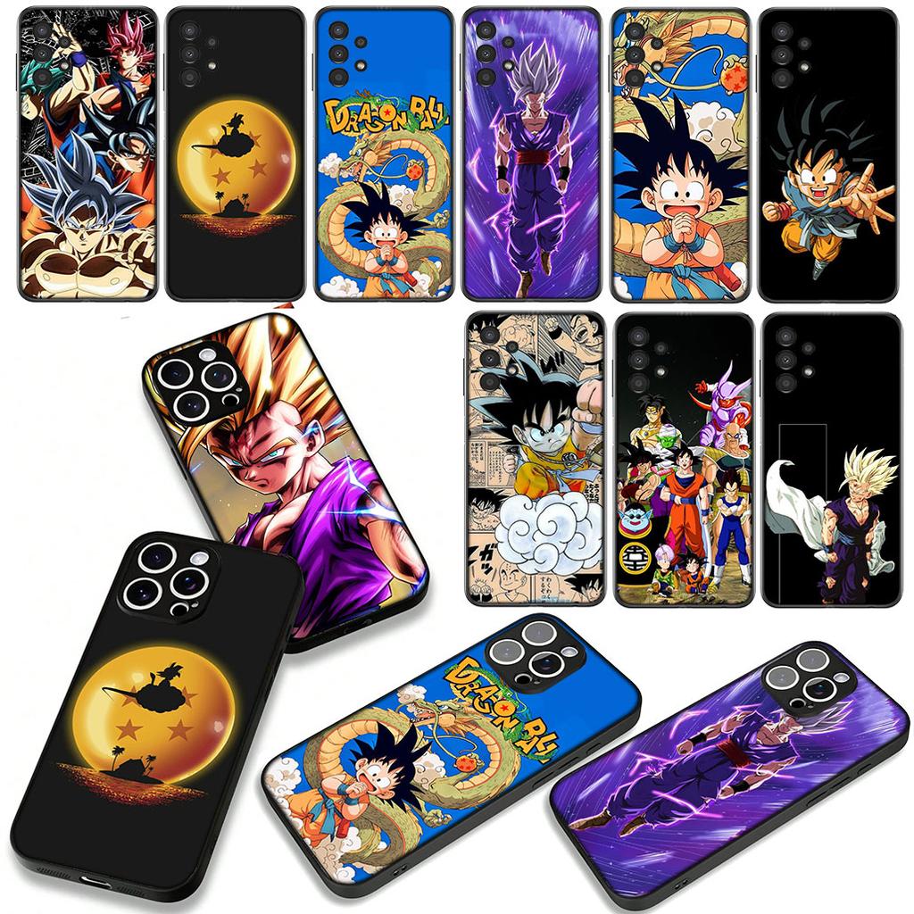 for Motorola Moto G04 G13 G14 G22 G23 G20 G32 G34 G35 G64 G82 G84 G53 G60 G72 E14 E15 E13 Case Super Dragon Son Gokus Ball Gohan