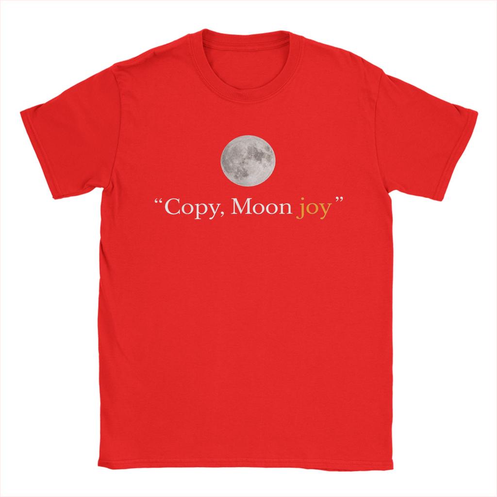 Unisexs TShirt Copy Moon Joy Funny Artemis Vintage Pure Cotton Tees Short Sleeve T Shirt Crew Neck Clothes Summer