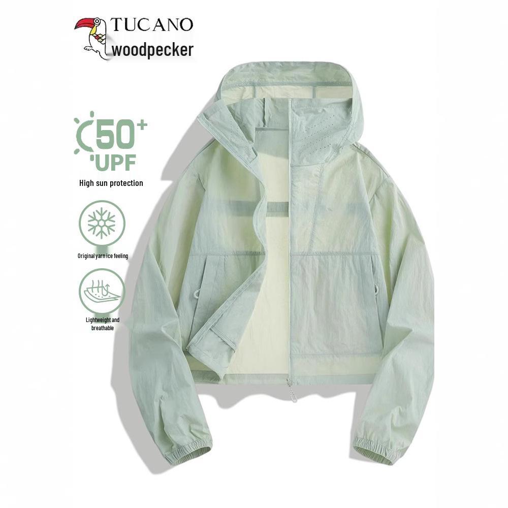 

Woodpecker Unisex Summer UV Protection Ice Silk Lightweight Jacket S