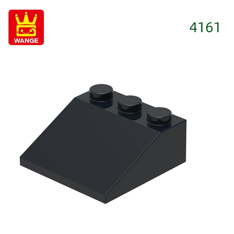 Non-Toxic 50Pcs/Lot 4161 Slope 25 3X3 Building Blocks Moc Construction Accessories Compatible With Bricks Children Toys Gift Box