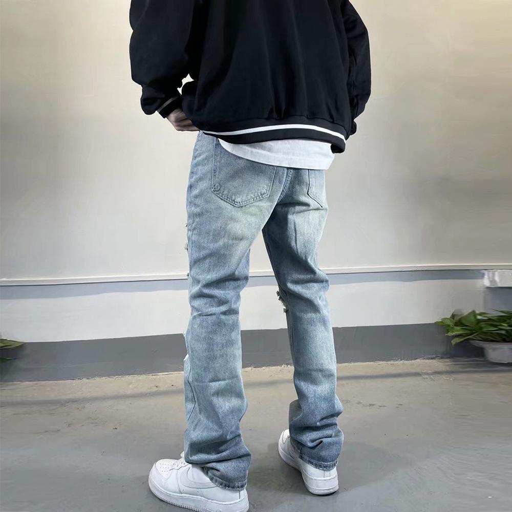 Straight Jeans Men's Street Hip Hop 