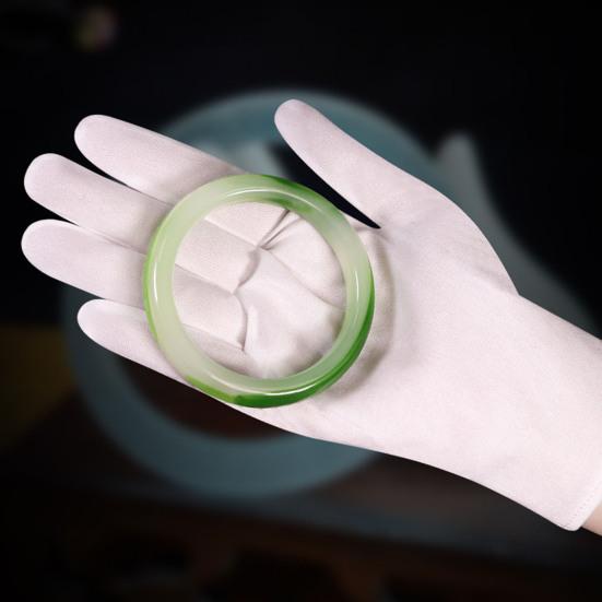 White Formal Gloves Uniform Costume Tuxedo Guard Gloves for Men Women Coin Jewelry Inspection Gloves for Server