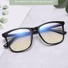 Super Light TR90 Eyeglasses Frame Unisex Glasses Computer Big Square Eyewear 0 -0.5 -1 -1.5 -2 -3 To -6.0