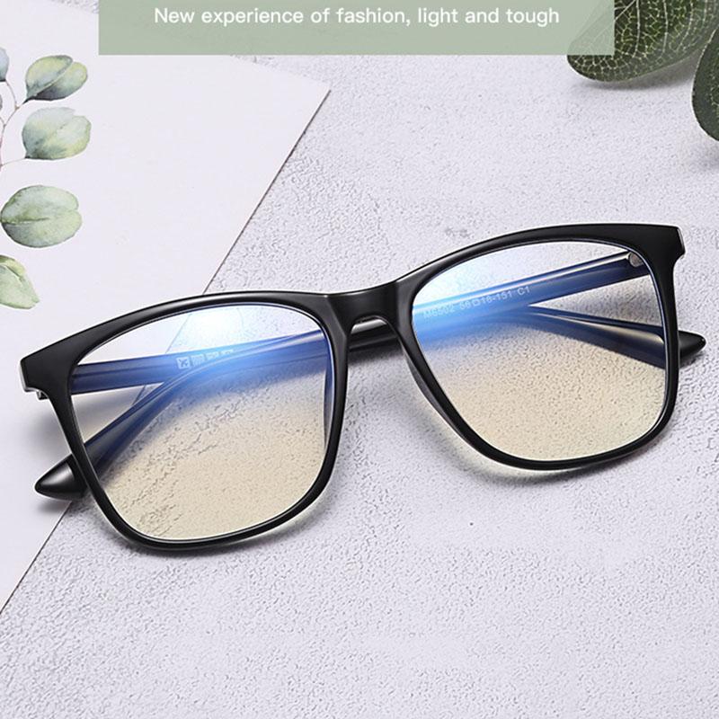 Super Light TR90 Eyeglasses Frame Unisex Glasses Computer Big Square Eyewear 0 -0.5 -1 -1.5 -2 -3 To -6.0