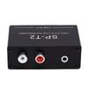 Audio Attenuator HiFi Speaker Level to AV Line Output Converter 20Hz 20KHz Common Ground Isolator for Subwoofer Power