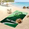 Werder Bremen FC Personalized Printed Beach Towel Soccer Logo Support Custom Name Text Absorbent Towel For Sport Travel Special Gift