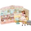 TAKARA TOMY Licca Sumikko Gurashi Café Doll Set with Accessories for Pretend Play Ages 3 and Up