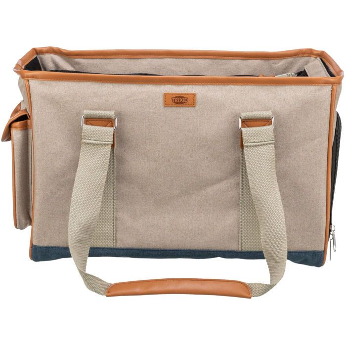 Sac De Transport - TRIXIE - Elisa - Beige - Polyester - Pour Chien Moyen