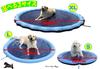 Fountain Mat Pool Pet Fountain Dog Foldable Baby Easy to Summer Water For and Large Dogs [Large, 150cm] Pool, Kids' Mat, Heavy-Duty Pool, Kids' Pool,