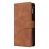 For Samsung Galaxy A54 5G Case Multiple Card Slots PU Leather Zipper Phone Cover