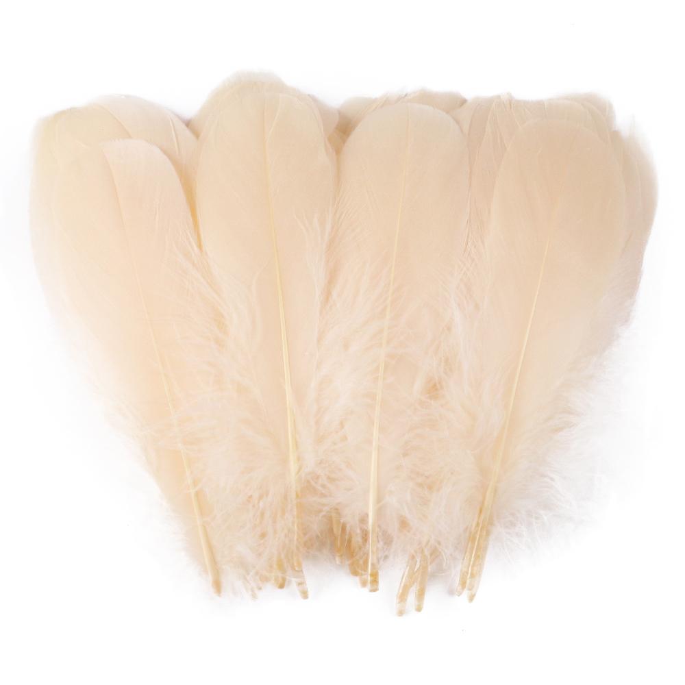 Natürliche Gänsefedern 10-15CM Schwanenfeder Feder für Heimdekoration Basteln DIY Hochzeitsschmuck Zubehör 50 Stück 100 Stück