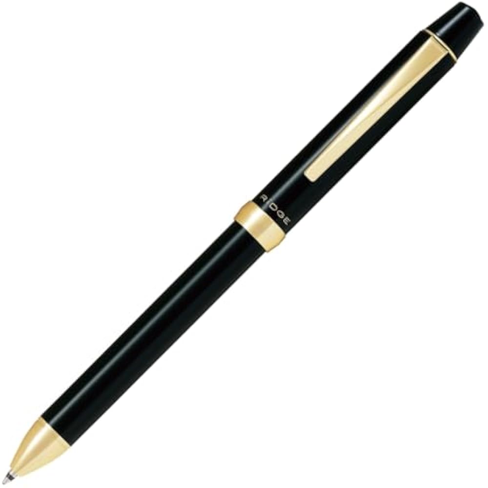 Pilot BTHRT5SR-GLB Multifunction Writing Instrument 3+1 Ridge 3-Color Ball 0.7 mm Black/Red/Blue+...