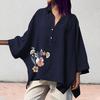 Trendy Oversized Mantenha Solto Fino Mangas Compridas Mulheres Top Roupas Senhora Blusa Primavera