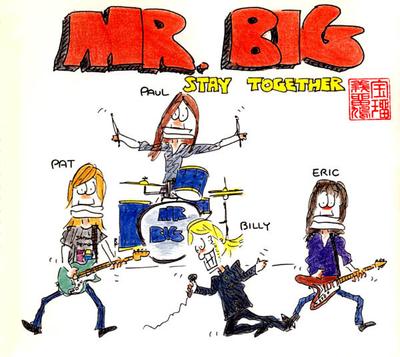 CD MR. BIG  Stay Together AMCY2021 Atlantic 1996 Japan Rock Used