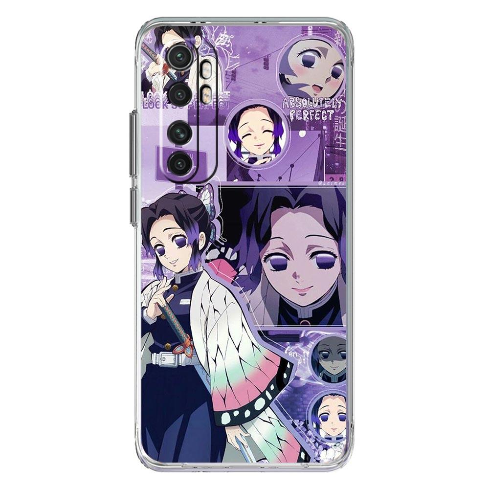 Kimetsu No Yaiba Anime Demon Slayer For Xiaomi Poco X3 NFC F3 M3 X4 M4 Pro 5G Phone Case Mi 11 Lite Ultra 11T 11X 12 11i Cover