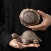 Schildkröte Teefilter Japanische Vergoldung Eisen Glasur Vollkeramik Integrierter Schildkrötenfilter Tee Trennwand Separator Zubehör
