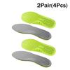 Memory Foam Foot Sweat-Absorbing Arch Support Insert Soft Cushioned Insoles Anti-Slip Breathable Shoe Pads for Work & Daily Wear