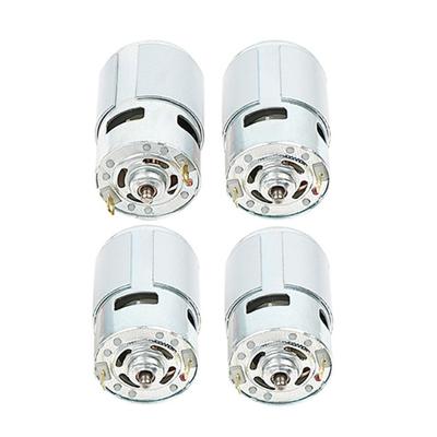 Motore Rotondo 775 Multiuso Coppia Elevata 12000 Giri/min Sistema a Cuscinetti a Sfera Per Robotica e Aggiornamenti di Utensili Elettrici