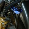 Universal Aluminium Motorrad Ölleitung Kabelklemme Bremsleitung Schlauchschellen Passend für Dirt Bike ATV Schwarz/Rot/Blau/Silber/Gold