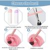 6pcs Replacement Straws for Owala FreeSip 24oz 32oz, 6 Colors Reble Plastic Straws with Cleaning Brush & Cutting Tool Water Bottle Tumbler