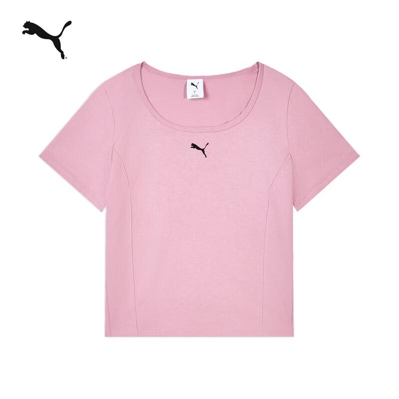 PUMA Women s Cotton Short Sleeve T-Shirt XL