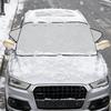 Snöskydd för bilens vindruta Magnetiskt Vattentätt Skydd med Förvaringsväska Snöskyddsskydd för Inomhus Utomhus SUV:ar Lastbilar