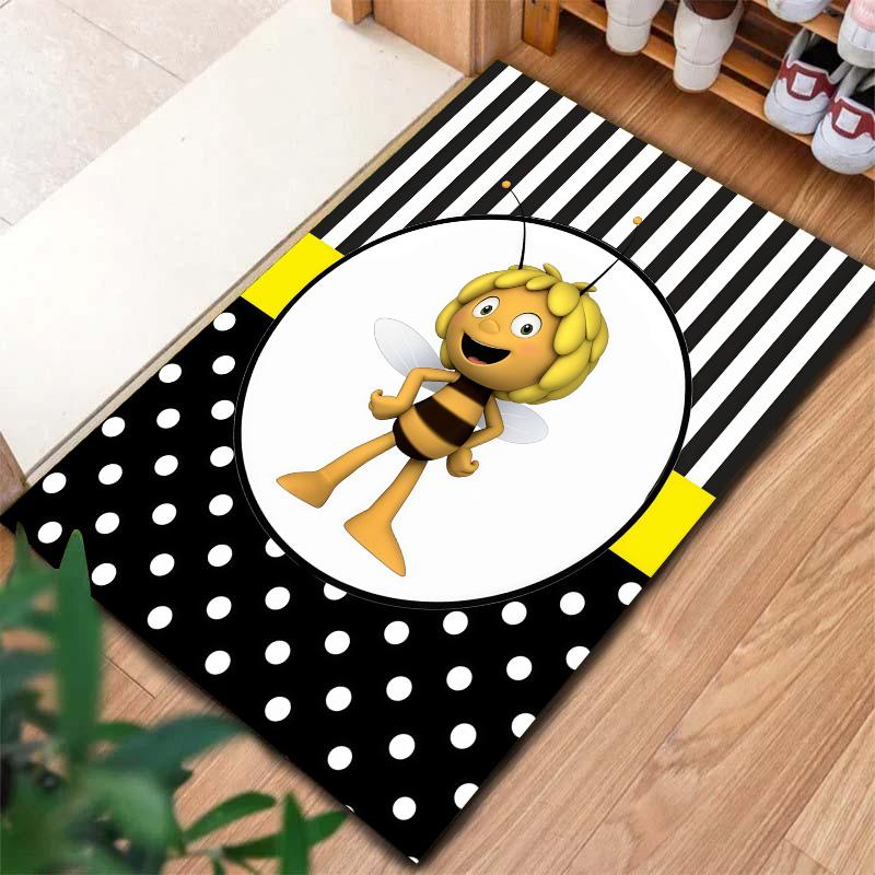 Maya Bee Carpet Rug for Living Room Bedroom Home Sofa Decoration,Kids play Nonslip Floor Mat