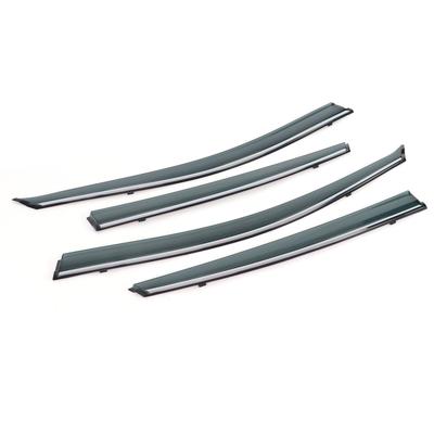 4 pièces Visière de fenêtre Déflecteur d'air Soleil Pluie Ombre Remplacement pour Nissan Teana 2013 2018